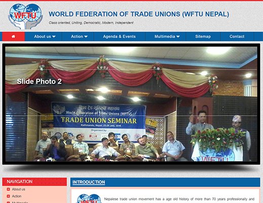WORLD FEDERATION OF TRADE UNIONS (WFTU NEPAL)